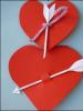 Volumetrisks lācis ar sirdi: rokdarbi Valentīna dienai